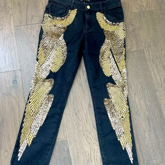 amen couture jeans